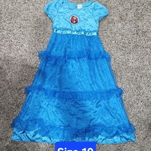 Disney Vibrant Blue Princess Gown